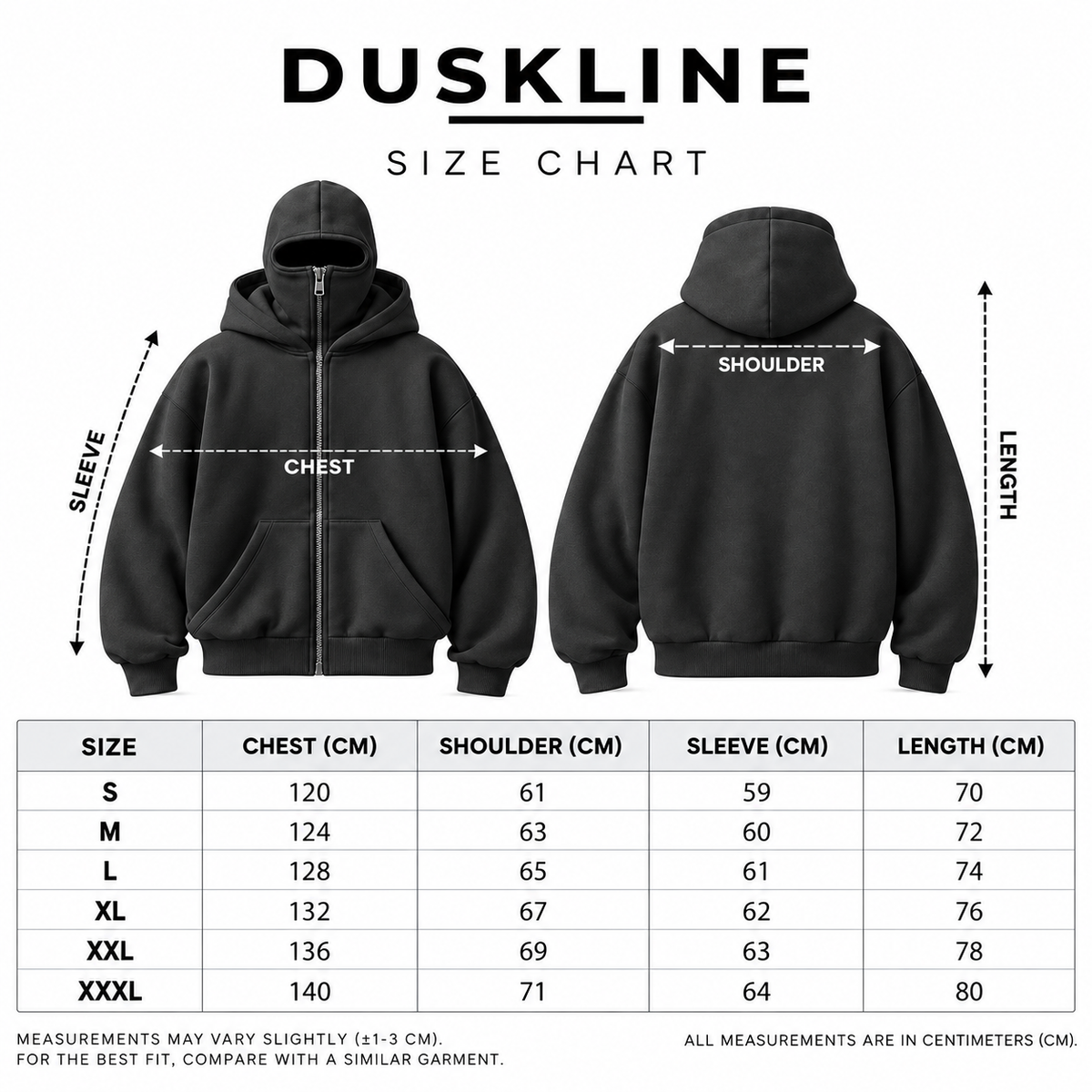 Duskline Zipped Hoodie